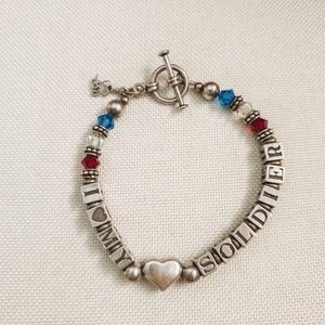 "I love my soldier" bracelet